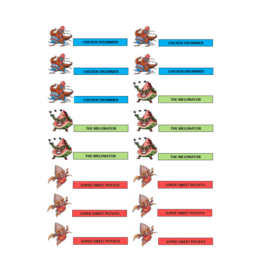 Name Labels