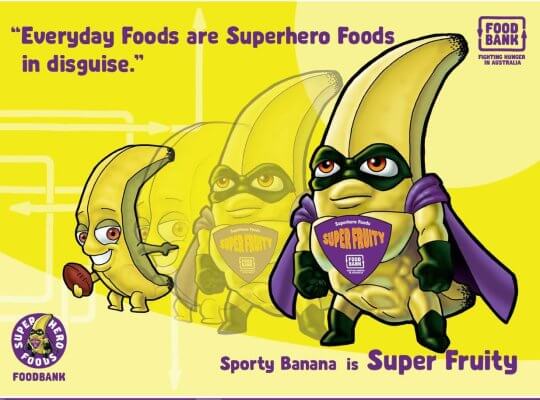 Superhero Foods Posters