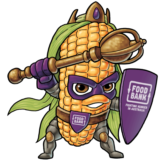 King Corn Superhero Foods HQ by Foodbank WA