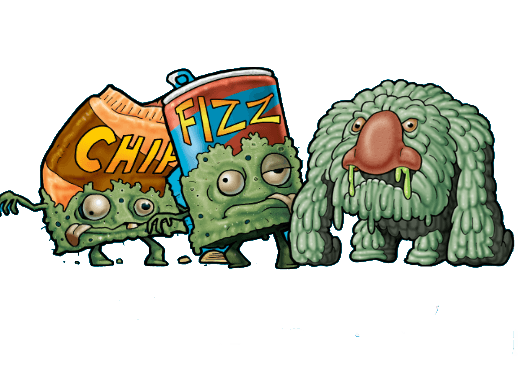 Zombie Foods & Body Monsters